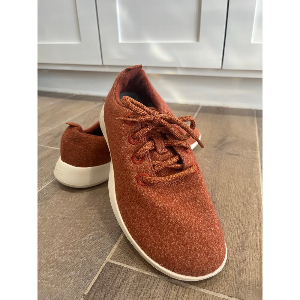 NWOT Allbirds Wool Runner, Orange